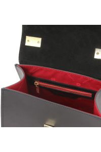 Γυναικεία Τσάντα Δερμάτινη Tuscany Leather TL142203 Μαύρο