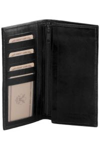 Δερμάτινο Πορτοφόλι / Θήκη Tuscany Leather TL140777 Μαύρο