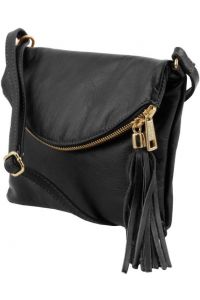 Γυναικείο Τσαντάκι Δερμάτινο TL Young Bag Tuscany Leather TL141153 Μαύρο
