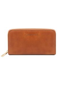 Γυναικείο Πορτοφόλι Δερμάτινο Tuscany Leather TL141206 Μελί