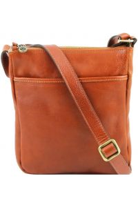 Ανδρικό Τσαντάκι Δερμάτινο Jason Tuscany Leather TL141300 Μελί