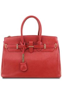 Γυναικεία Τσάντα Δερμάτινη Tuscany Leather TL141529 Κόκκινο