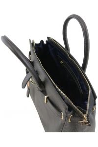 Γυναικεία Τσάντα Δερμάτινη Tuscany Leather TL141529 Μαύρο
