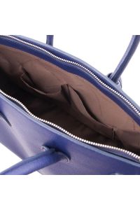 Γυναικεία Τσάντα Δερμάτινη Tuscany Leather TL141529 Μπλε σκούρο