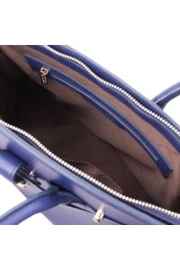 Γυναικεία Τσάντα Δερμάτινη Tuscany Leather TL141529 Μπλε σκούρο
