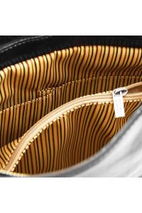Γυναικεία Τσάντα Δερμάτινη Πλάτης & Ώμου Patty Tuscany Leather TL141497 Μαύρο