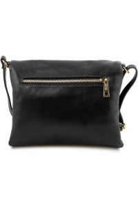 Γυναικείο Τσαντάκι Δερμάτινο TL Young Bag Tuscany Leather TL141153 Μαύρο