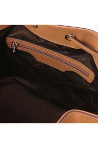 Γυναικεία Τσάντα Δερμάτινη Vittoria Tuscany Leather TL141531 Κονιάκ