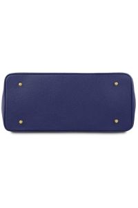 Γυναικεία Τσάντα Δερμάτινη Tuscany Leather TL141529 Μπλε σκούρο