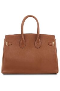 Γυναικεία Τσάντα Δερμάτινη Tuscany Leather TL141529 Κονιάκ