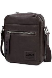 Τσαντάκι Ώμου Δερμάτινο LOIS 305919-02 Καφέ