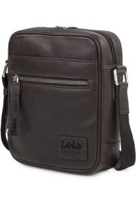 Τσαντάκι Ώμου Δερμάτινο LOIS 305921-02 Καφέ