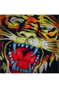 Θήκη Tablet 11 ED HARDY ORIGINAL  Tiger Bill Black