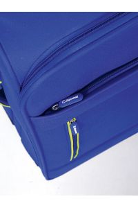 Βαλίτσα καμπίνας τρόλευ ZC 600 Diplomat 55x40x20εκ Μπλε
