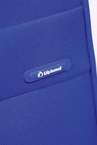 Βαλίτσα καμπίνας τρόλευ ZC 600 Diplomat 55x40x20εκ Μπλε