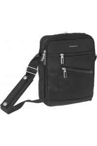 Τσαντακι Ώμου Μεγαλο με 2 Τσέπες Diplomat LC644 Μαύρο