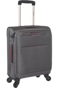 Βαλίτσα Καμπίνας με 4 Ρόδες Diplomat ZC6040-55 Γκρι