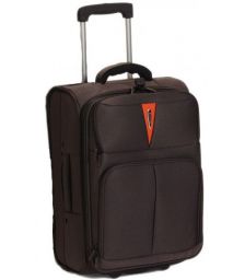 Βαλίτσα καμπίνας τρόλευ Diplomat ZC 6100 51x35x21εκ Καφέ