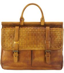 Δερματινος Χαρτοφυλακας Florine Firenze Leather 68155 Μπεζ