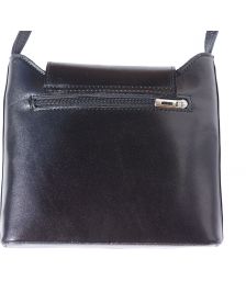 Γυναικεια Τσαντα Ωμου Firenze Leather 209 Μαύρο