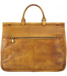 Δερματινος Χαρτοφυλακας Florine Firenze Leather 68155 Μπεζ