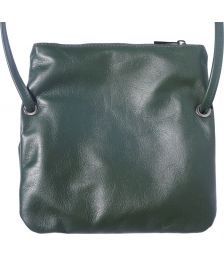 Δερματινο Τσαντακι Φακελος Anita Firenze Leather 3601 Σκουρο Πρασινο