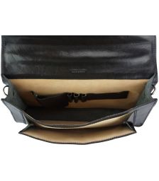 Δερματινος Χαρτοφυλακας Corrado Firenze Leather 7631 Μαύρο