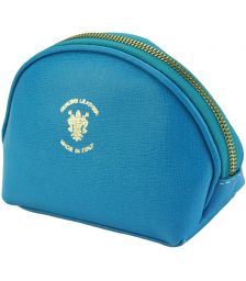 Δερματινο Πορτοφολι Κερματων Firenze Leather PM336 Τυρκουαζ