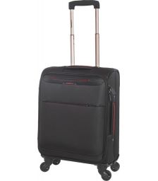 Βαλίτσα Καμπίνας με 4 Ρόδες Diplomat ZC6040 Μαυρο