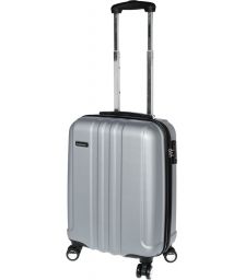 Βαλίτσα Καμπίνας με 4 ρόδες 55cm Diplomat TF1732 Ασημί