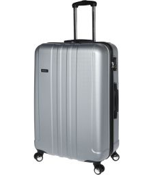 Bαλίτσα Μεγάλη με 4 ρόδες 71cm Diplomat TF1734 Ασημί