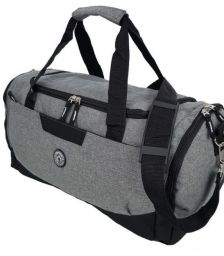 Σακ Βουαγιαζ 50cm με πλαινές θηκες Diplomat SAC60-50 Γκρι/Μαύρο