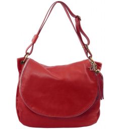 Γυναικεία Τσάντα Δερμάτινη TL141110 Κόκκινο Tuscany Leather