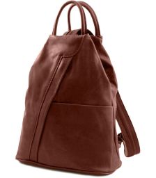 Γυναικείο Τσαντάκι Δερμάτινο Shanghai TL140963 Καφέ Tuscany Leather