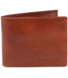Ανδρικό Δερμάτινο Πορτοφόλι TL140763 Καφέ Tuscany Leather