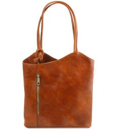 Γυναικεία Τσάντα Δερμάτινη Patty Μελί Tuscany Leather