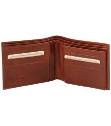 Ανδρικό Πορτοφόλι Δερμάτινο TL140817 Καφέ Tuscany Leather