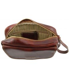 Ανδρικό Τσαντάκι Δερμάτινο Ivan TL140849 Καφέ Tuscany Leather