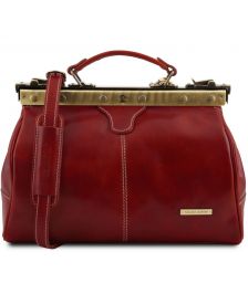 Ιατρική Τσάντα Δερμάτινη Michelangelo Κόκκινο Tuscany Leather