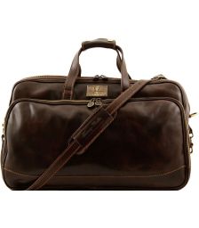 Δερμάτινος  Σάκος Ταξιδίου Trolley Bora Bora S TL3065 Καφέ Tuscany Leather