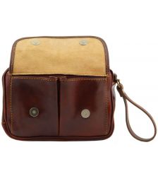 Ανδρικό Τσαντάκι Δερμάτινο Ivan TL140849 Καφέ Tuscany Leather