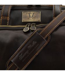 Δερμάτινος  Σάκος Ταξιδίου Trolley Bora Bora S Καφέ σκούρο Tuscany Leather