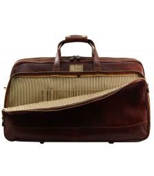 Δερμάτινος  Σάκος Ταξιδίου Trolley Bora Bora L Καφέ Tuscany Leather