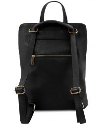 Γυναικεία Τσάντα Πλάτης - Ώμου Δερμάτινη TL141682 Μαύρο Tuscany Leather