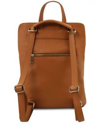 Γυναικεία Τσάντα Πλάτης - Ώμου Δερμάτινη TL141682 Κονιάκ Tuscany Leather