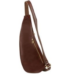 Ανδρικό Τσαντάκι Πλάτης Δερμάτινο TL141352 Μαύρο Tuscany Leather