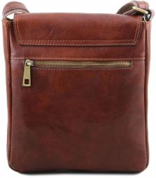 Ανδρικό Τσαντάκι Δερμάτινο John Καφέ Tuscany Leather