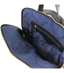 Γυναικεία Τσάντα Πλάτης - Ώμου Δερμάτινη TL141682 Μαύρο Tuscany Leather