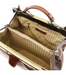 Ιατρική Τσάντα Δερμάτινη Michelangelo Καφέ Tuscany Leather