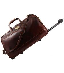 Δερμάτινος  Σάκος Ταξιδίου Trolley Bora Bora L Καφέ Tuscany Leather